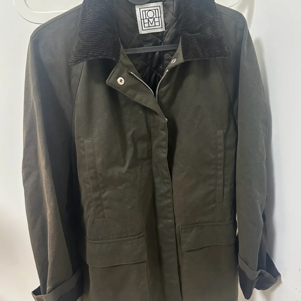 Toteme Country jacket in forest size32 XXS - Picture 8 of 10